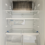 21 cubic foot fridge interior